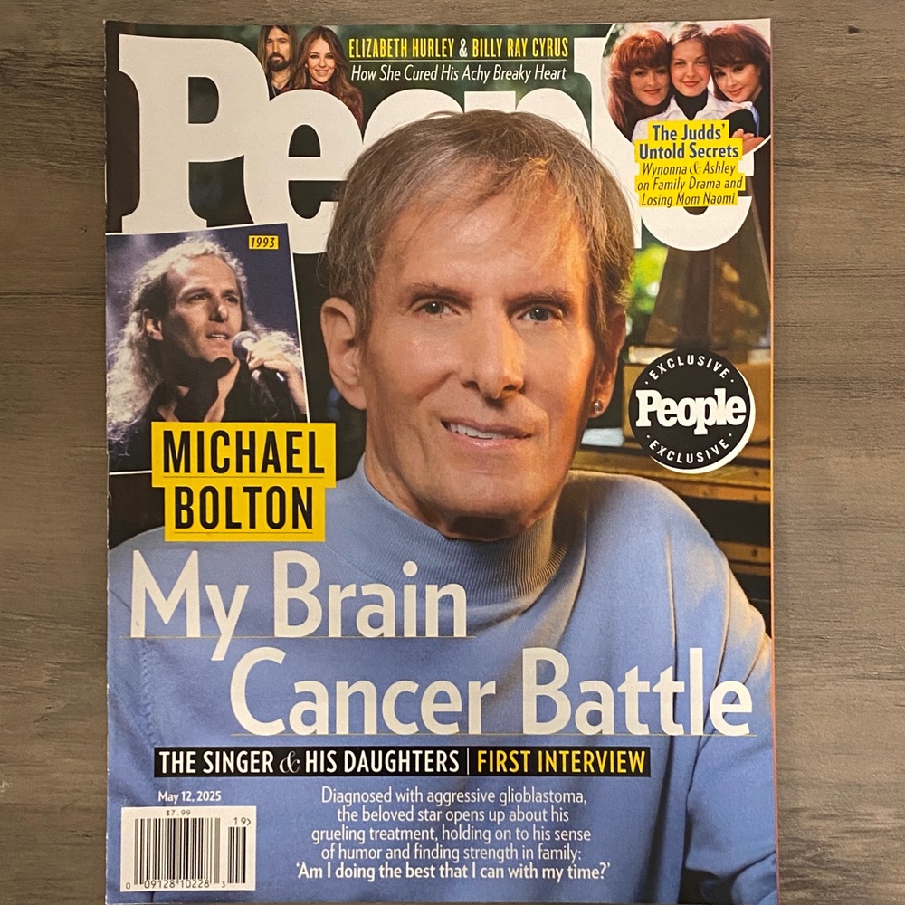 People Magazine Michael Bolton May 12 2025